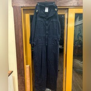 U.S NAVY flame resistant coveralls size 50R in used condition